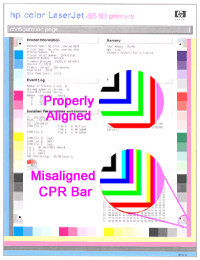 misaligned cpr bar